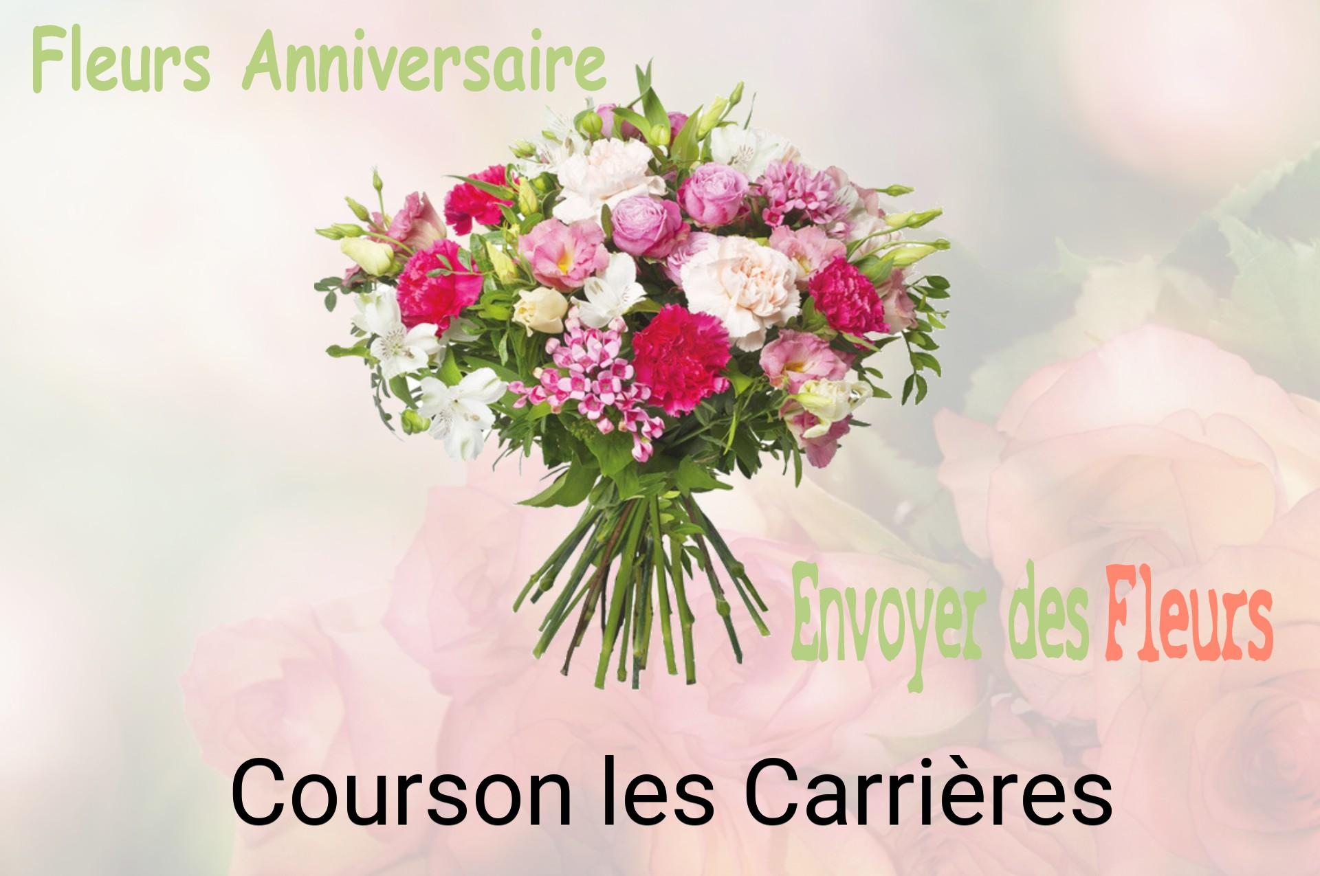 Bouquet de fleurs d’anniversaire livré à Courson-les-Carrières